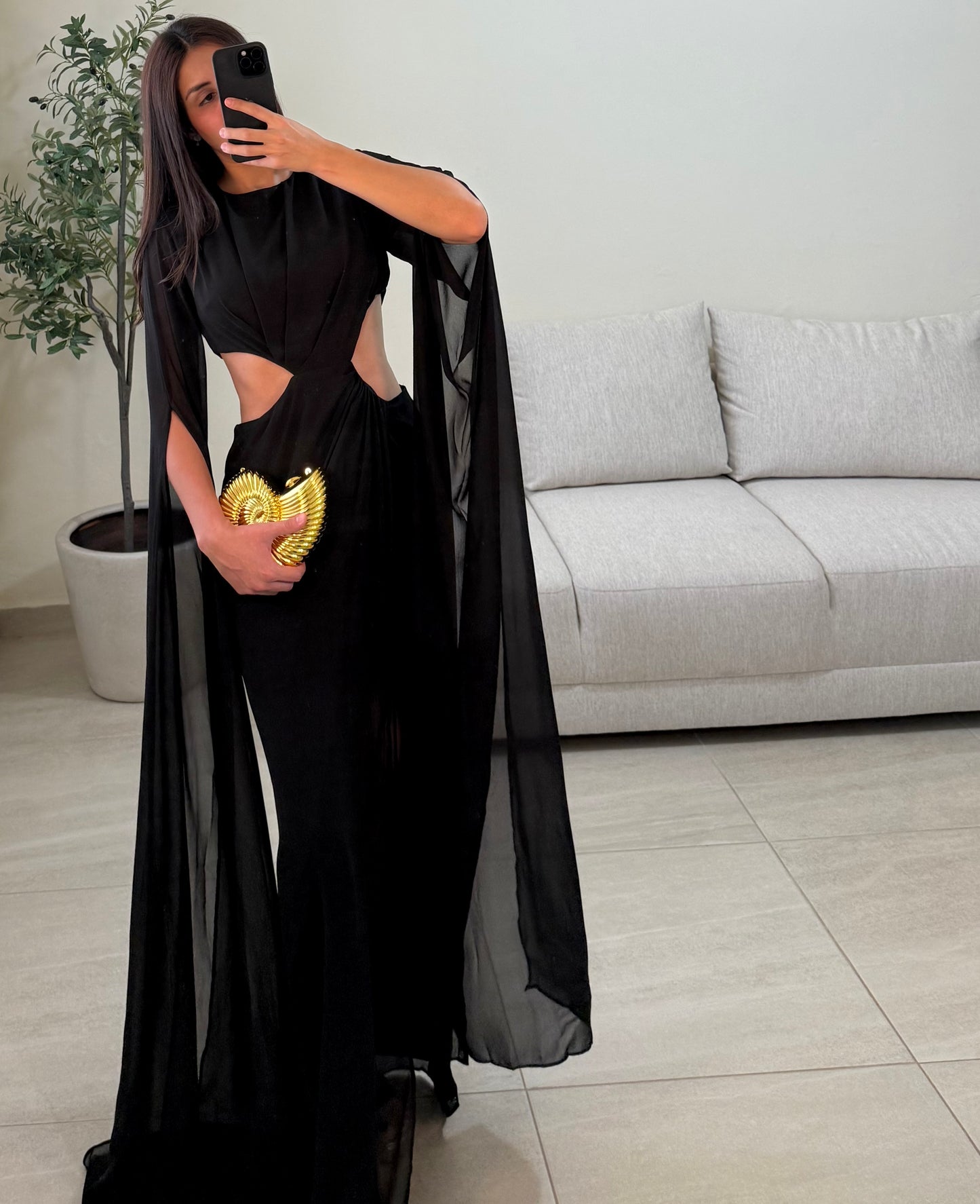 Vestido Isela Negro