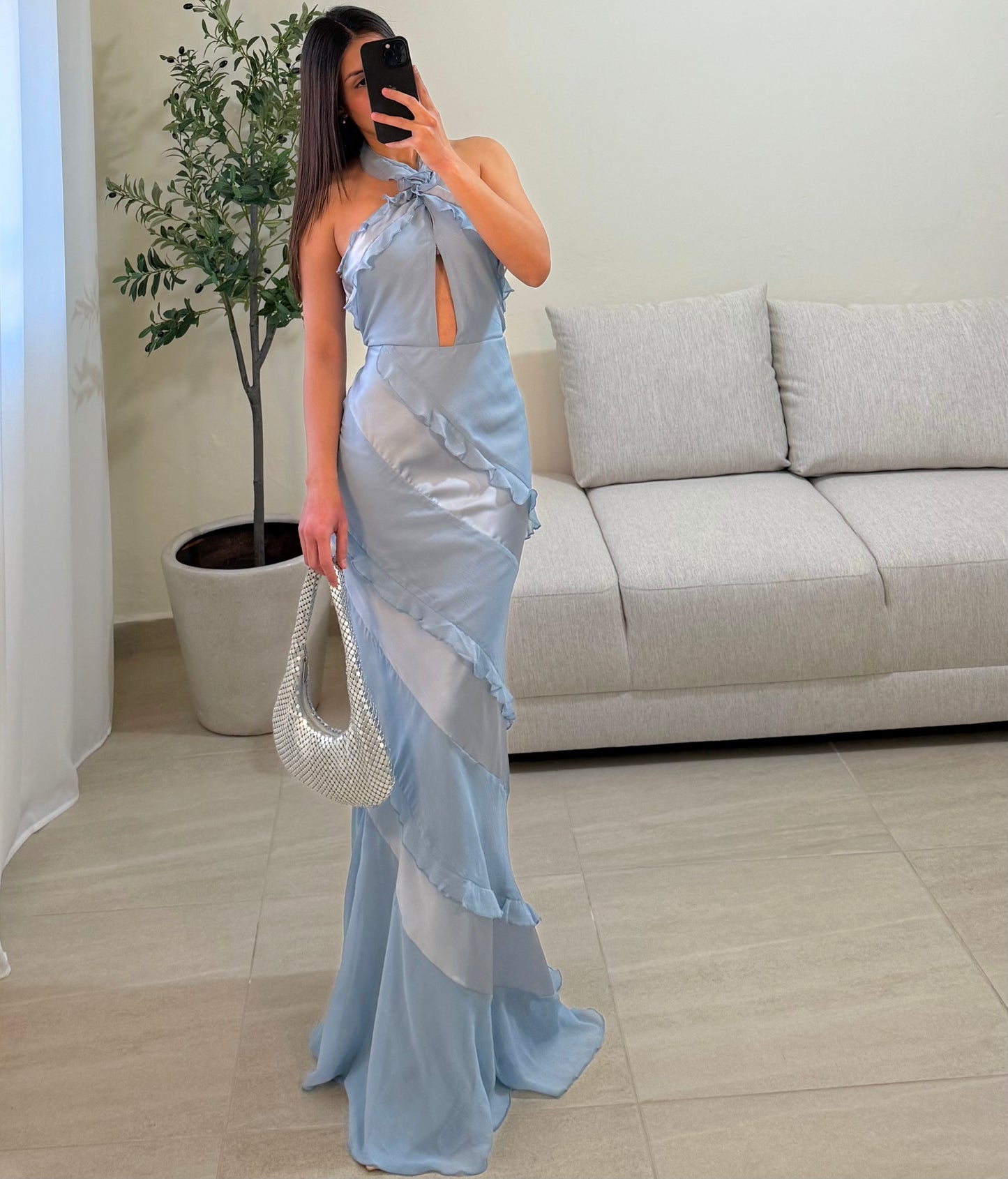 Vestido Eugenia Azul
