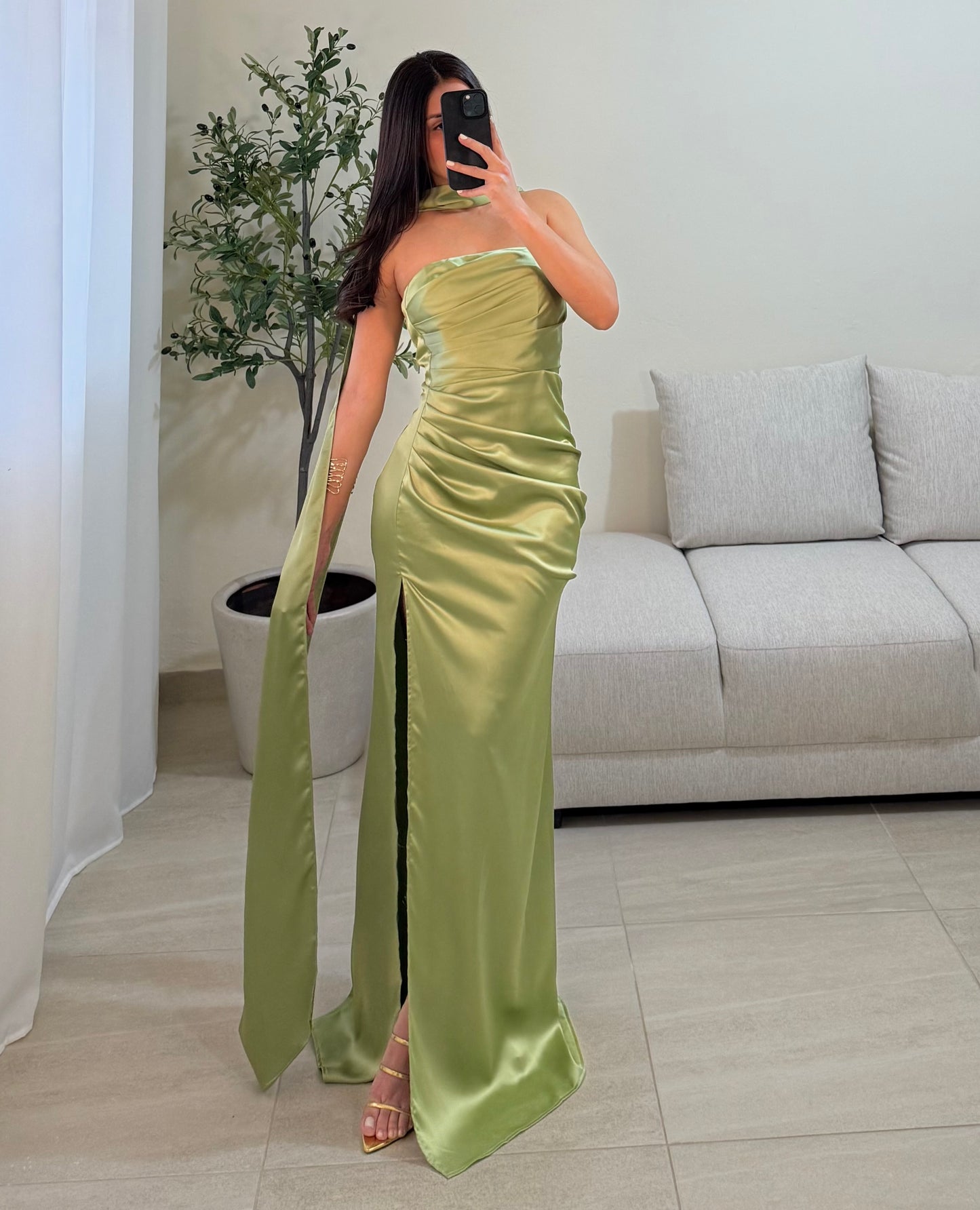 Vestido Alba Verde