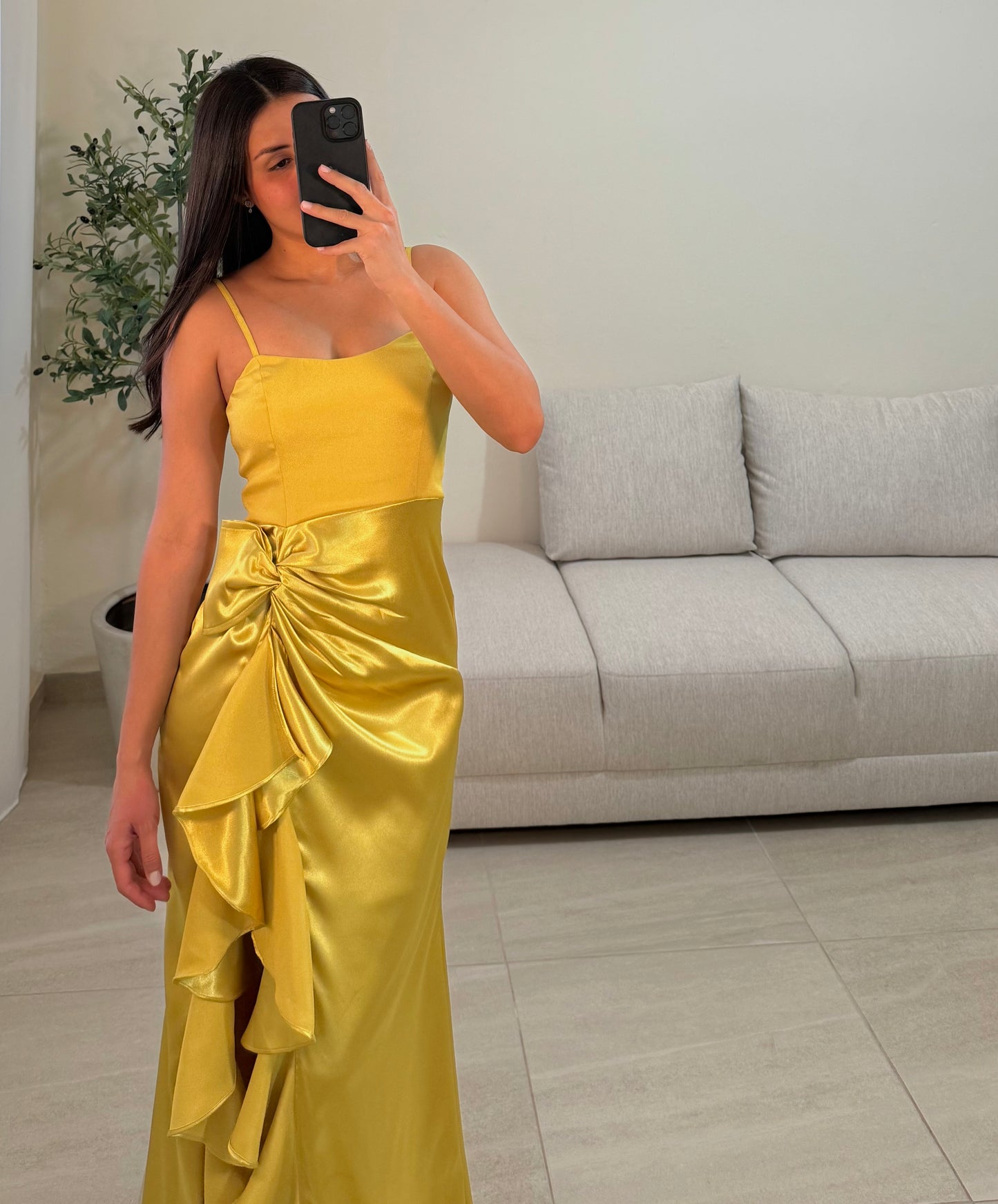 Vestido Clarisa Oro
