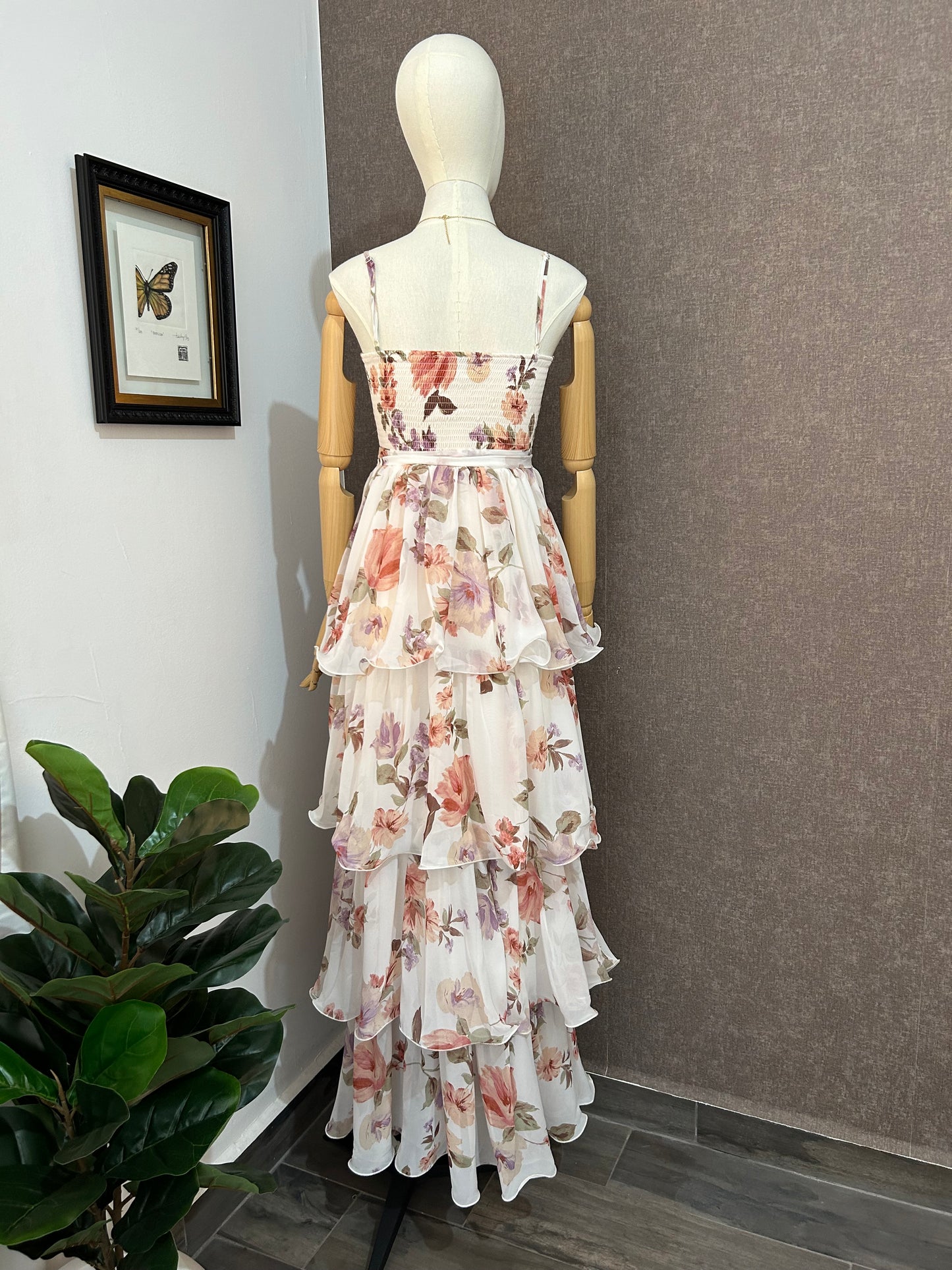 Vestido Lavanda Flores