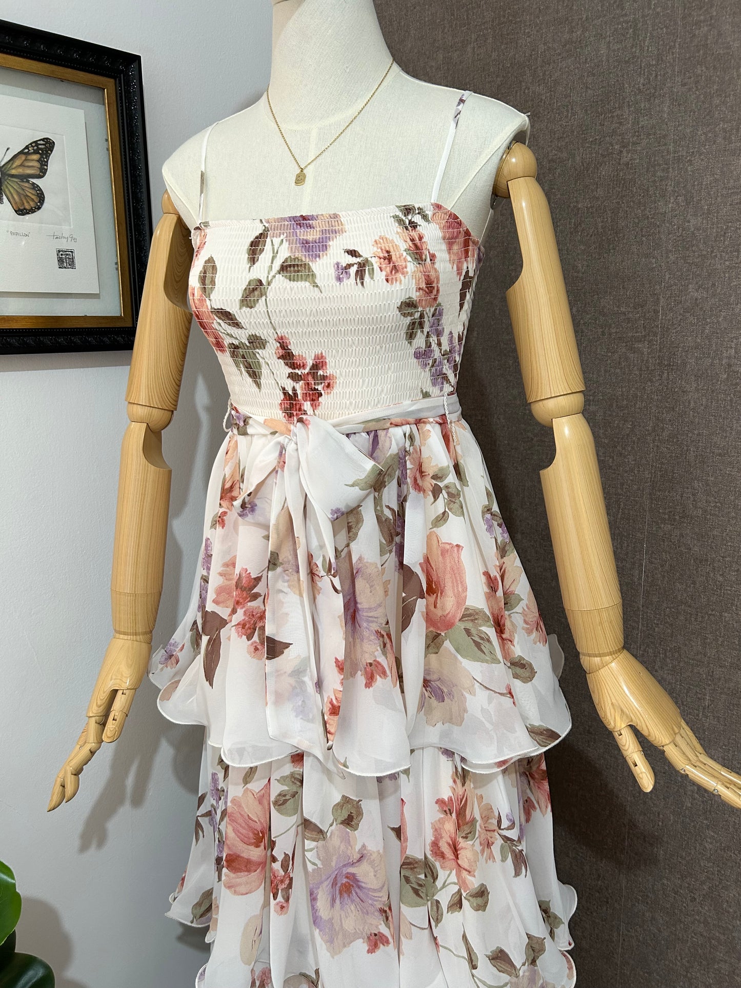 Vestido Lavanda Flores