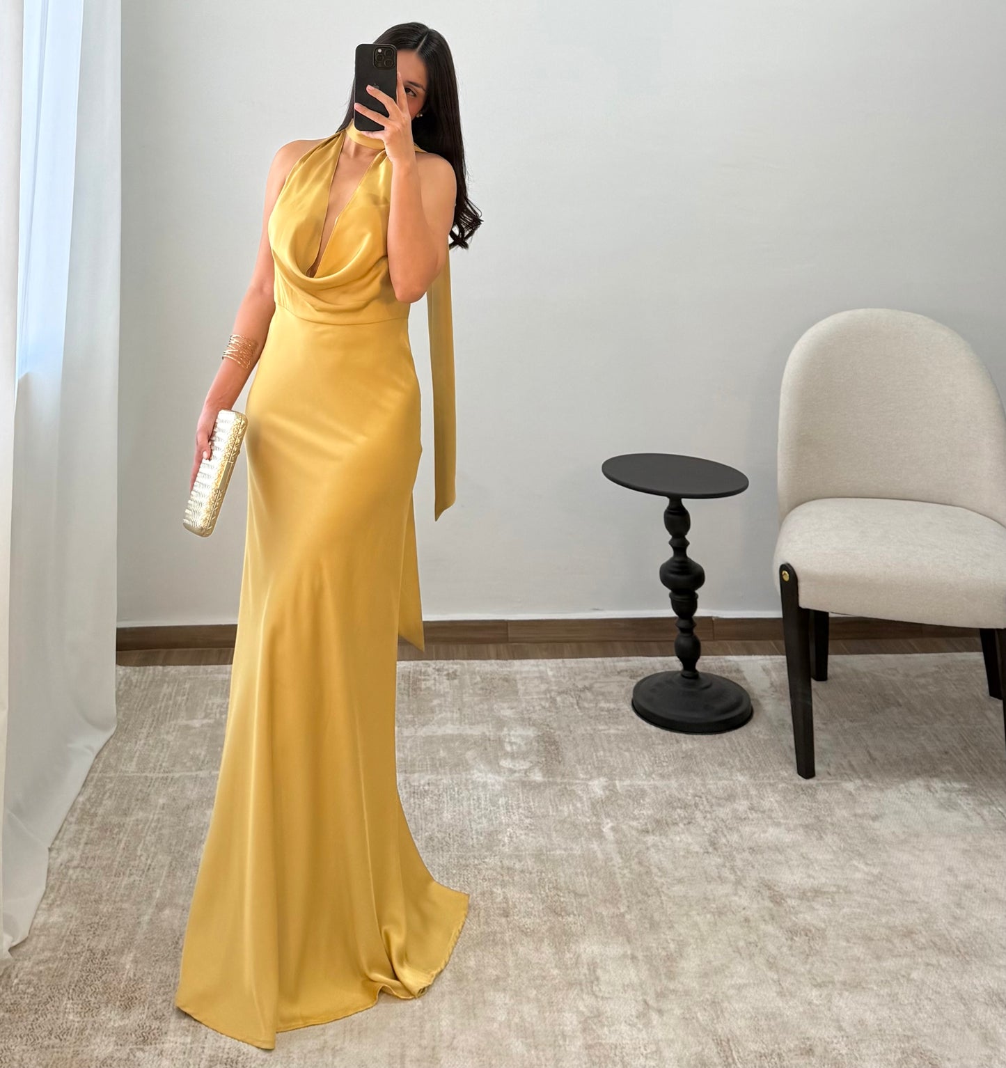 Vestido Catalina Oro