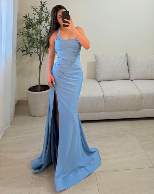 Vestido Adela Azul Cielo