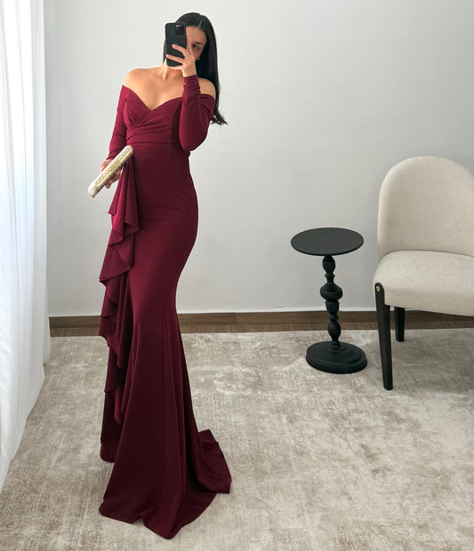 Vestido Johanna Vino