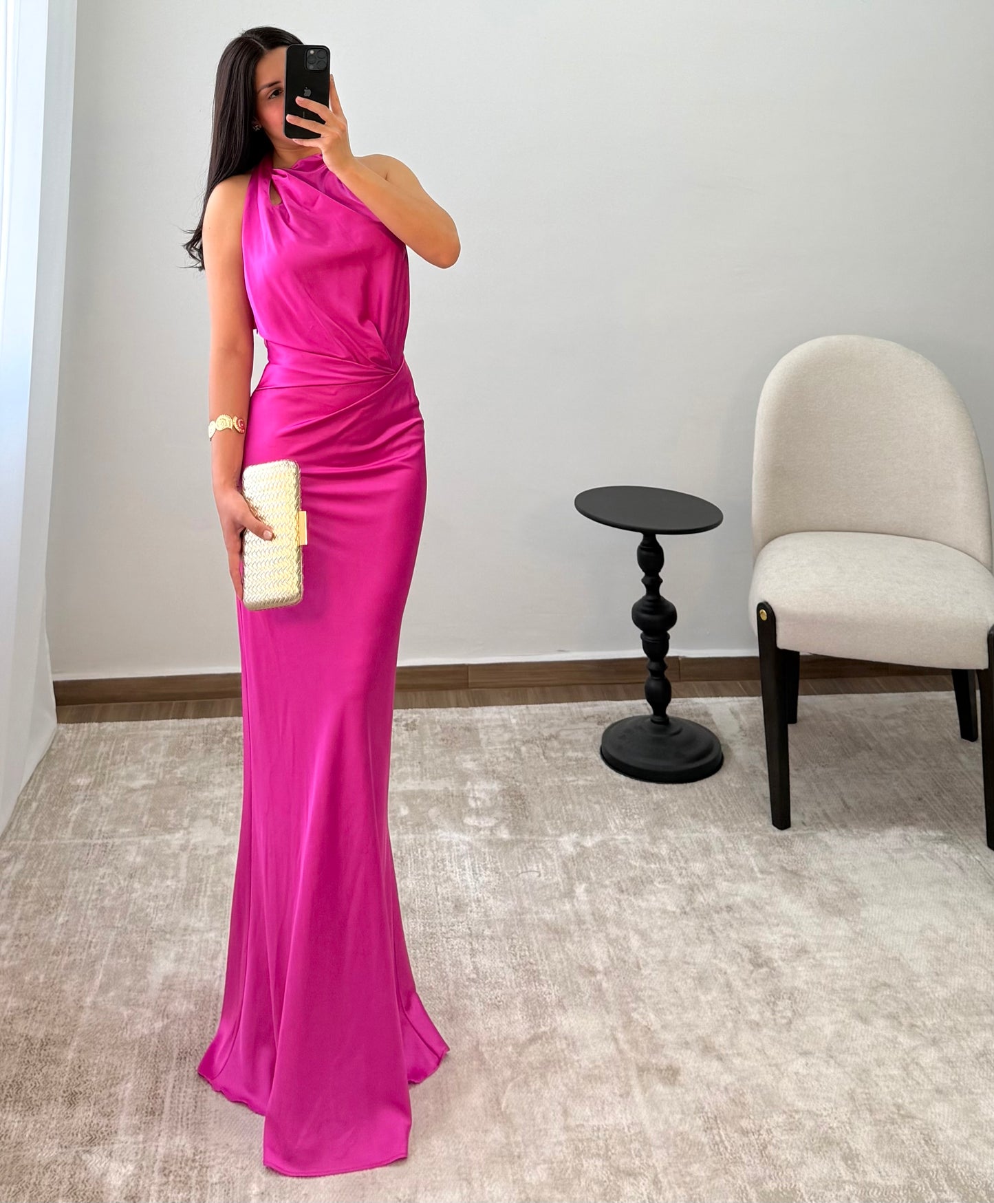 Vestido Lina Fucsia