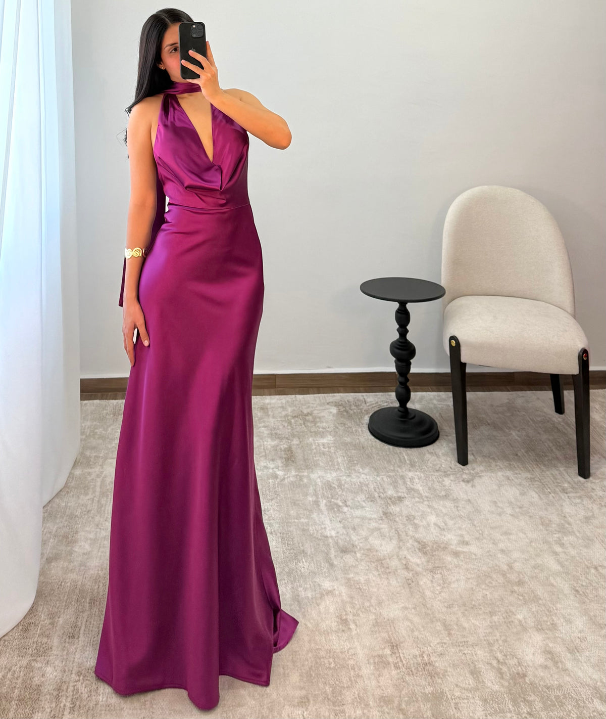 Vestido Catalina Magenta