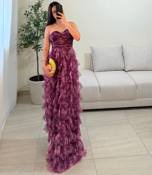 Vestido Nelly Violeta Multi