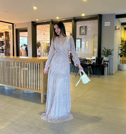 Vestido Melia Champagne