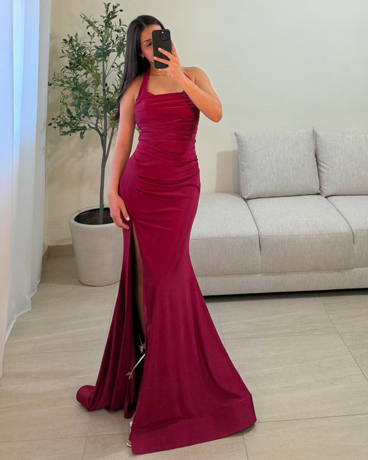 Vestido Adela Vino