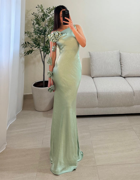 Vestido Matilda Sage