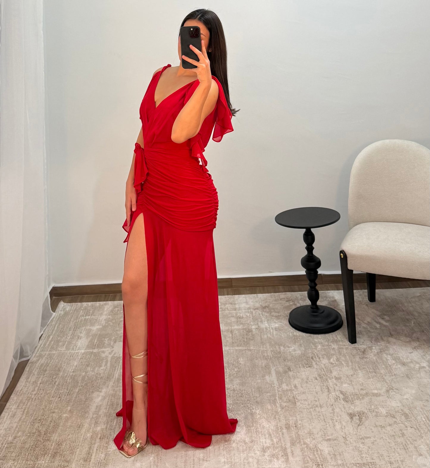 Vestido Maritza Rojo