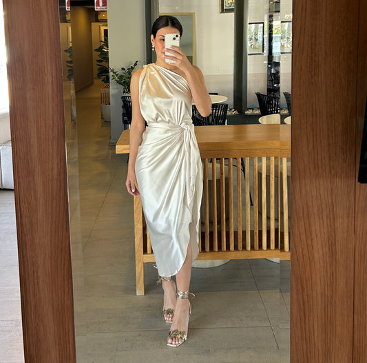 Vestido Barbara Marfil