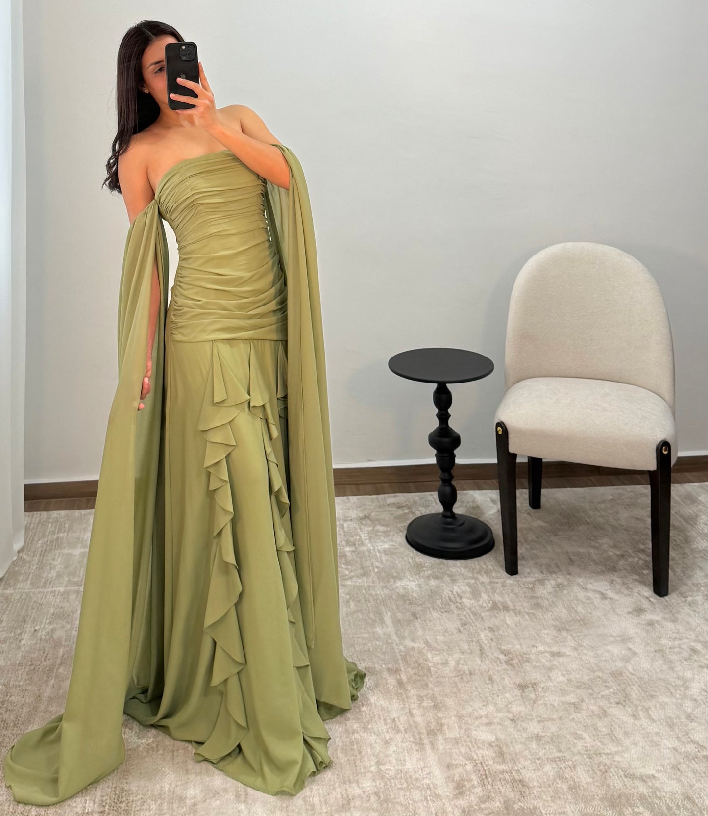 Vestido Alondra Oliva
