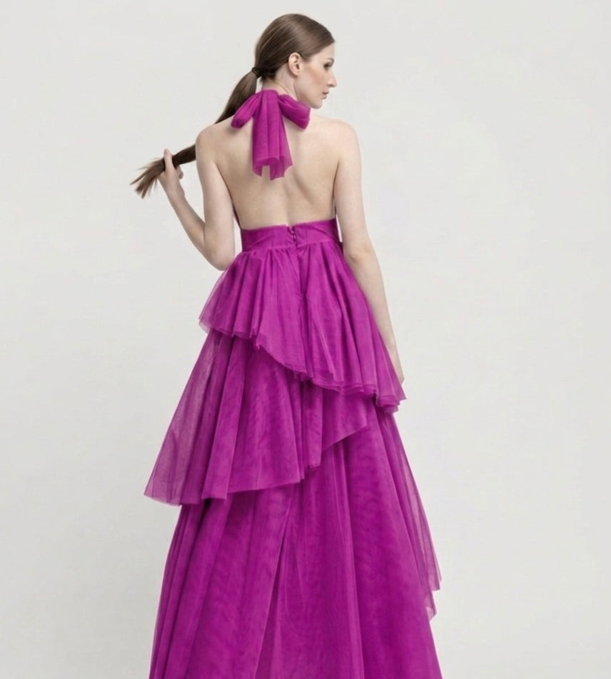 Vestido Priscila Magenta