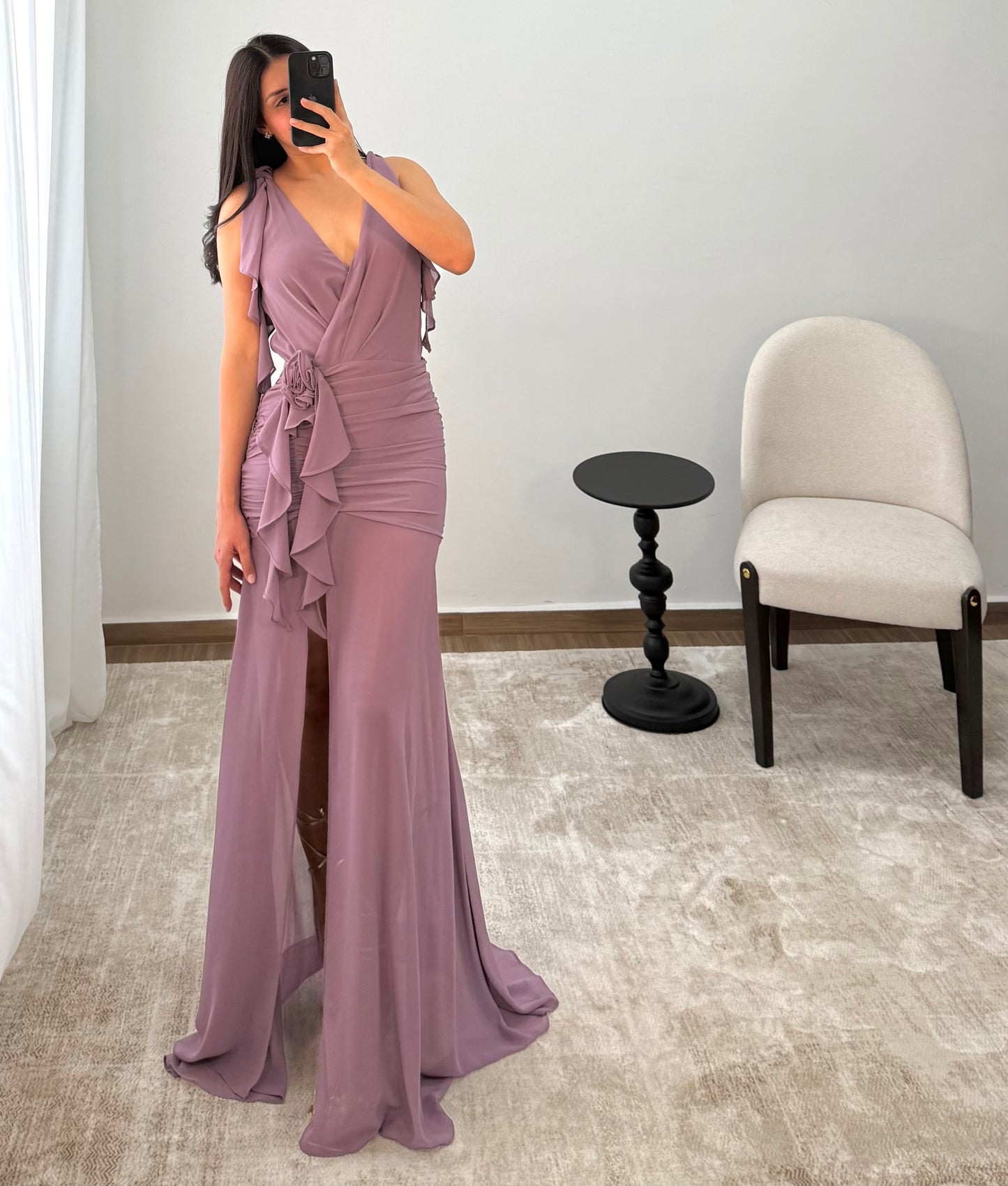 Vestido Maritza Lavanda