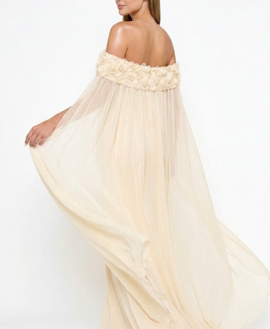 Vestido Melanie Ivory