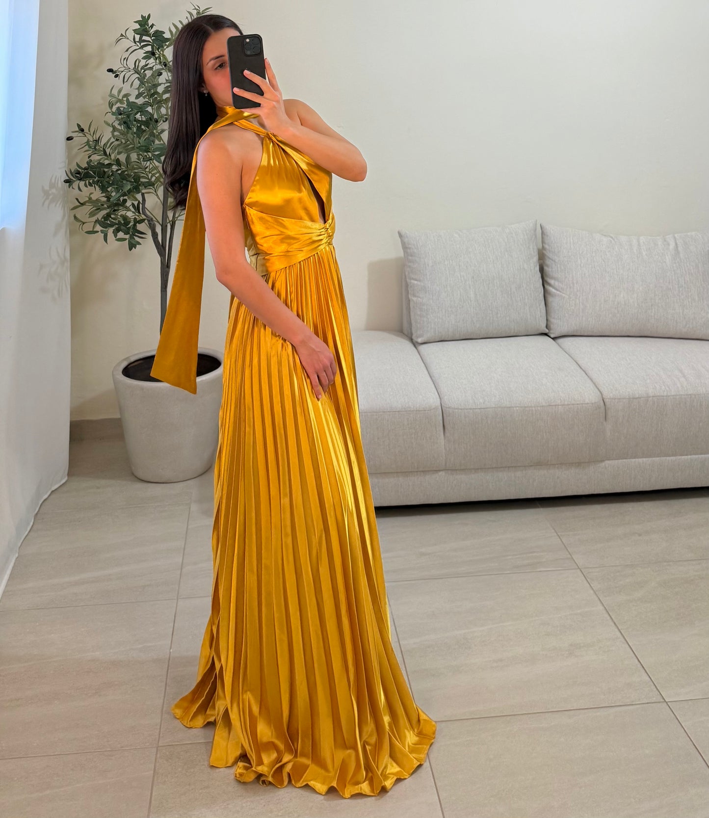 Vestido Elisa Oro