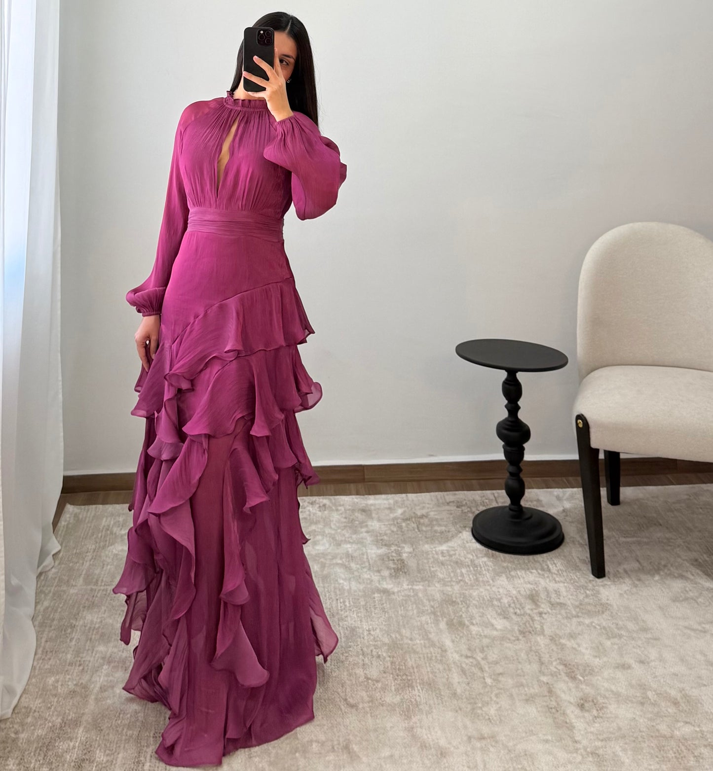 Vestido Julieta Magenta