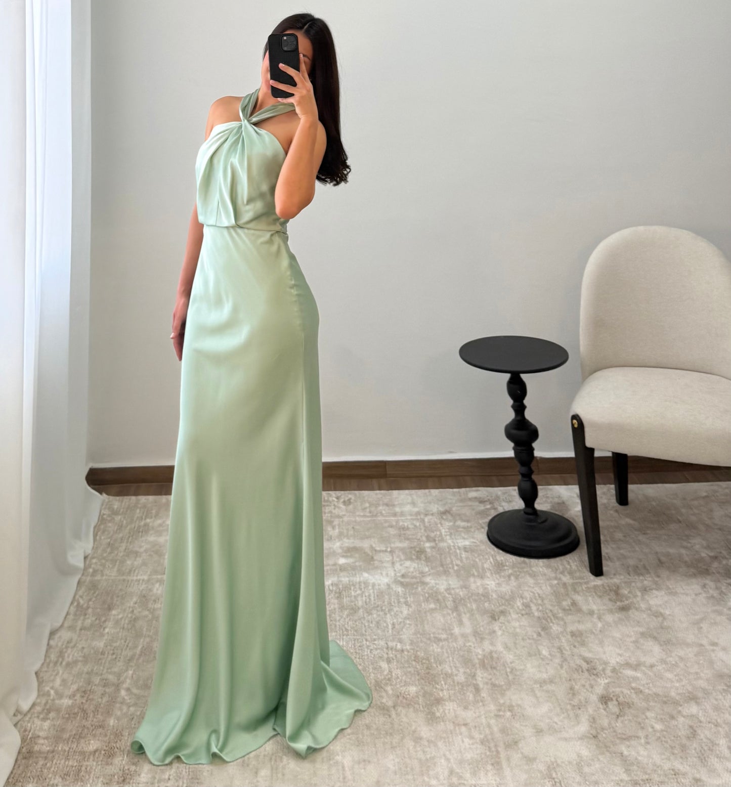 Vestido Singapur Sage