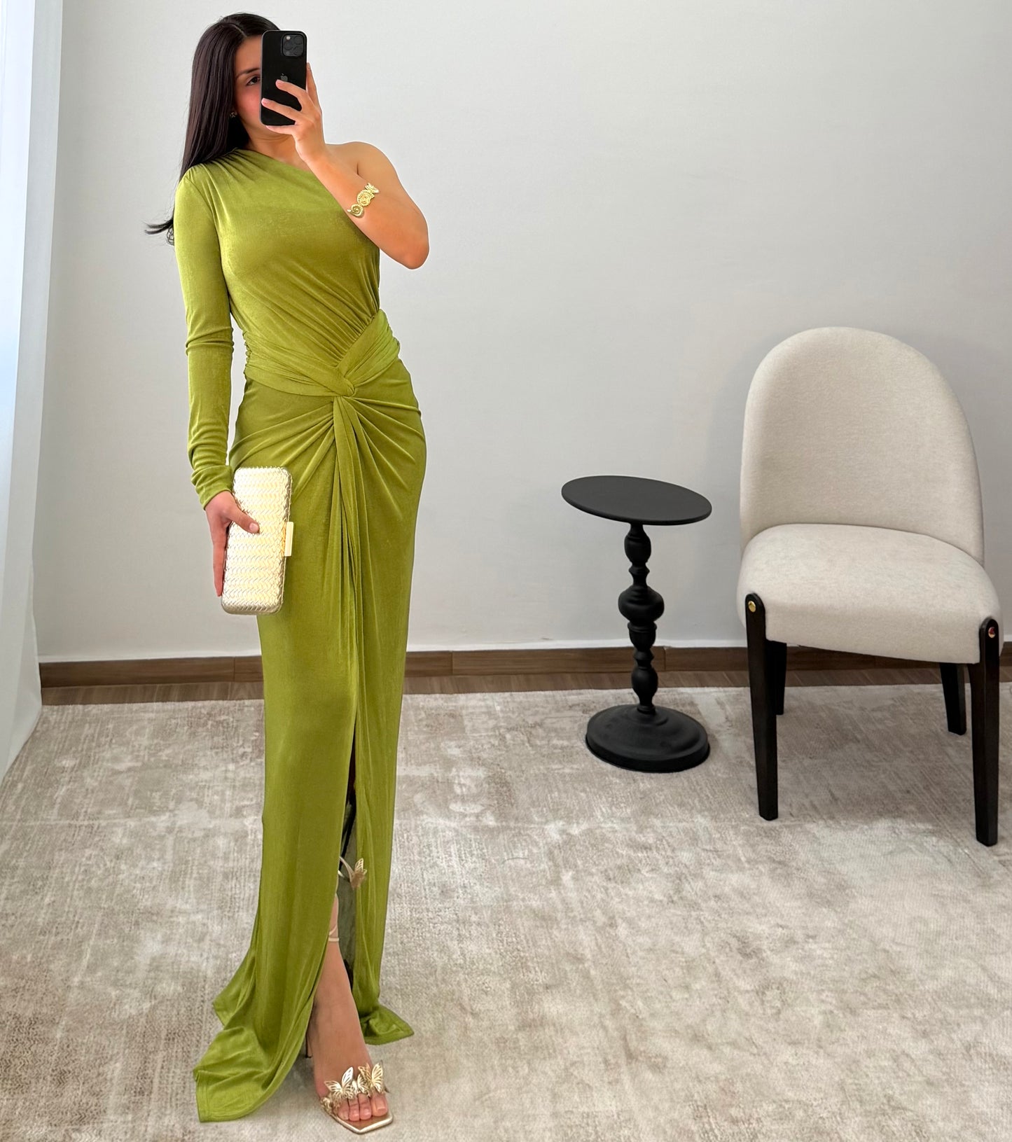 Vestido Lora Verde