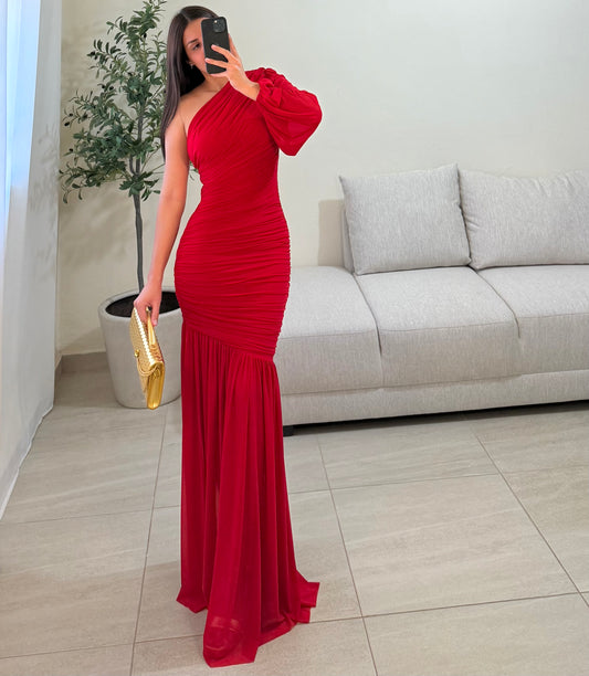 Vestido Luisa Rojo