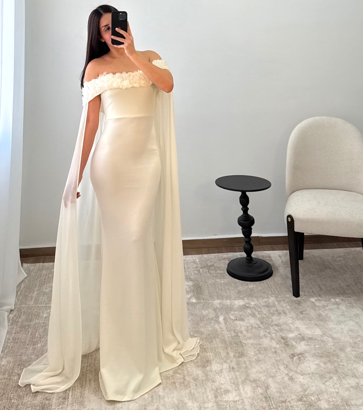 Vestido Melanie Ivory