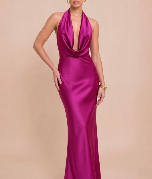 Vestido Catalina Magenta