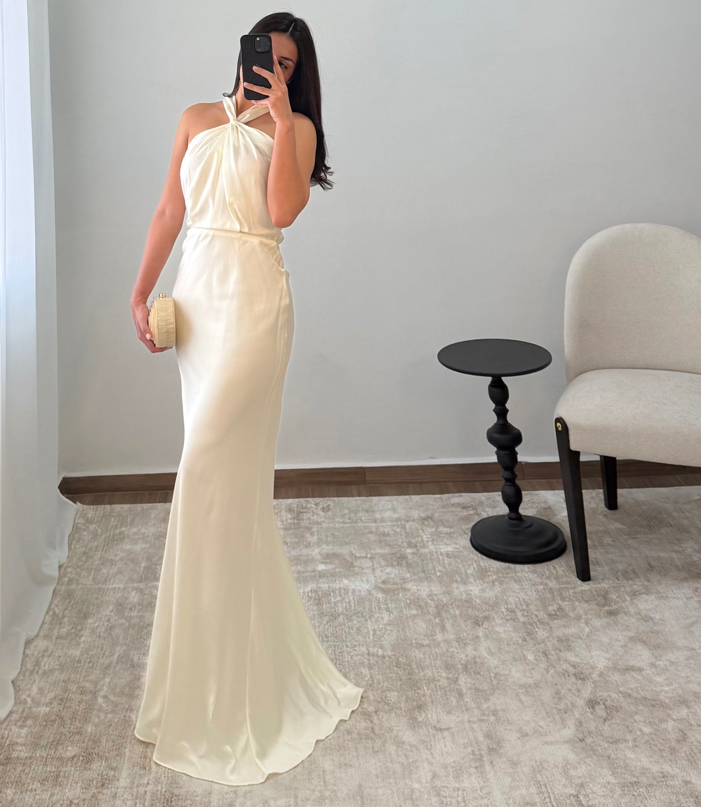 Vestido Singapur Ivory
