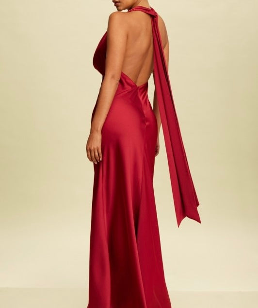 Vestido Catalina Vino