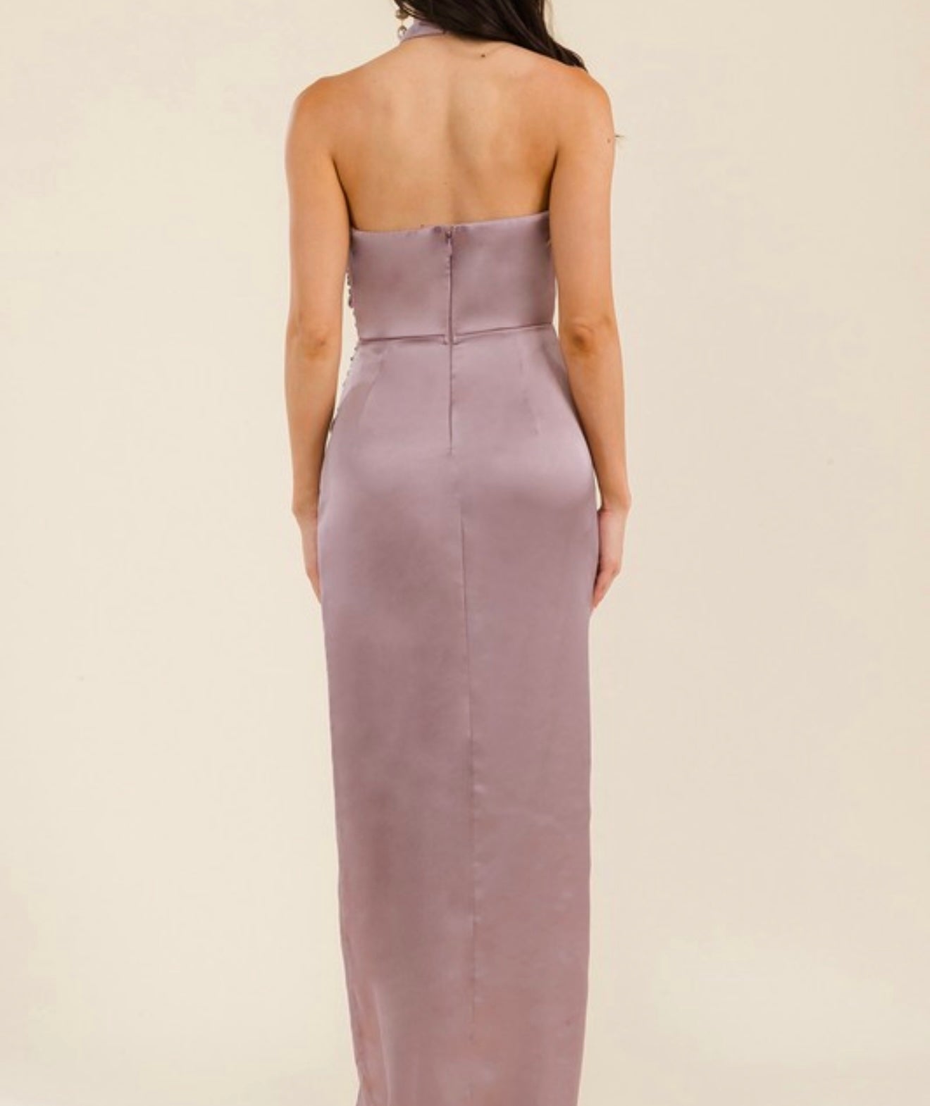 Vestido Elena Mauve
