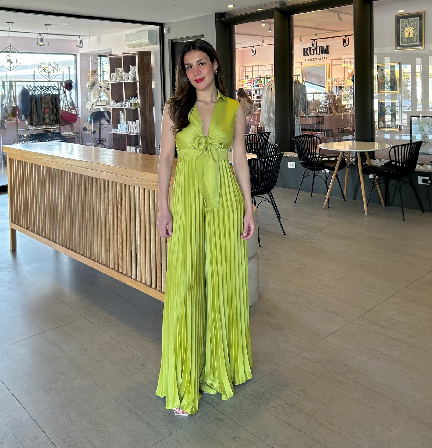 Jumpsuit Apple Green