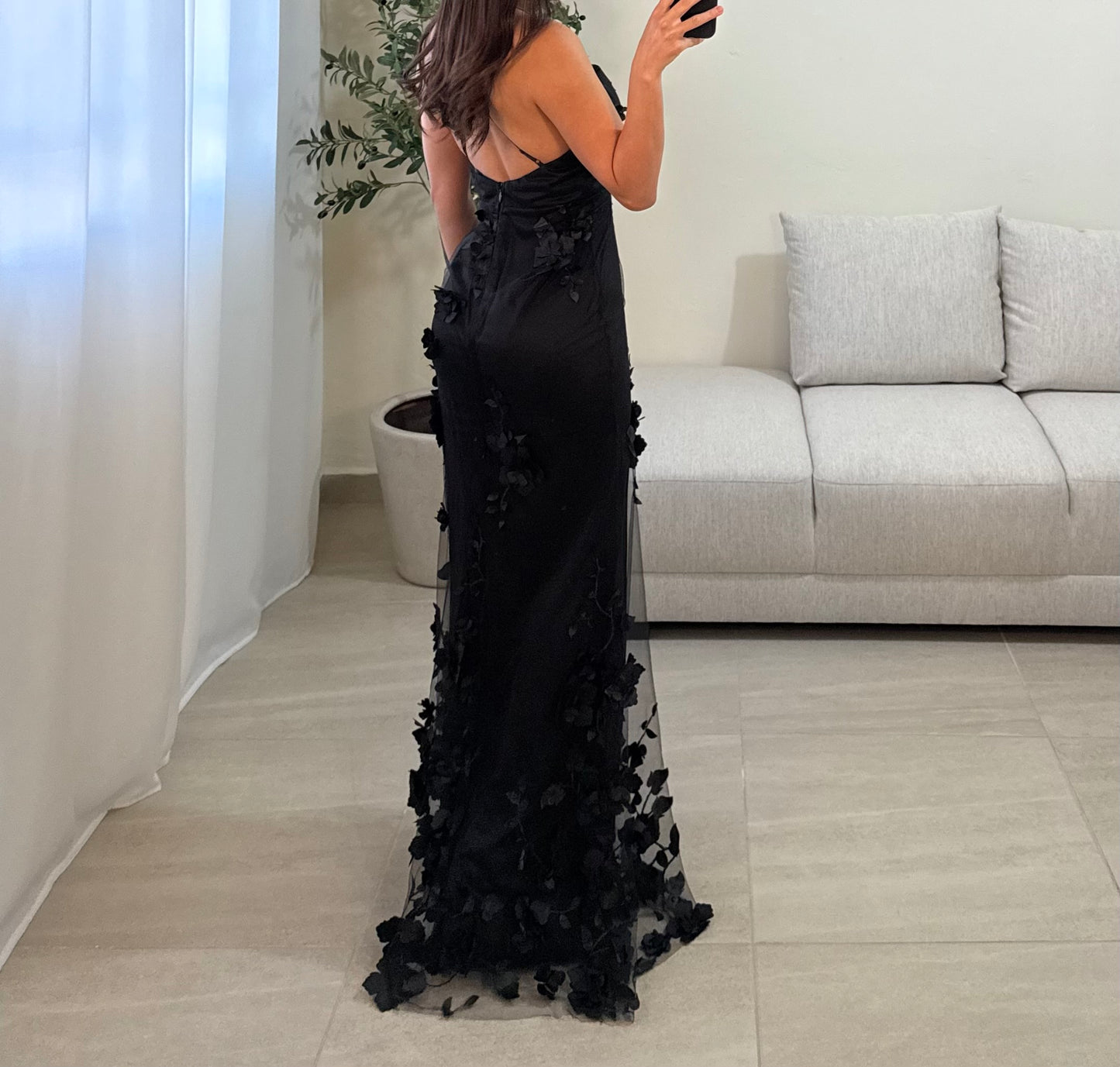 Vestido Isabella Negro