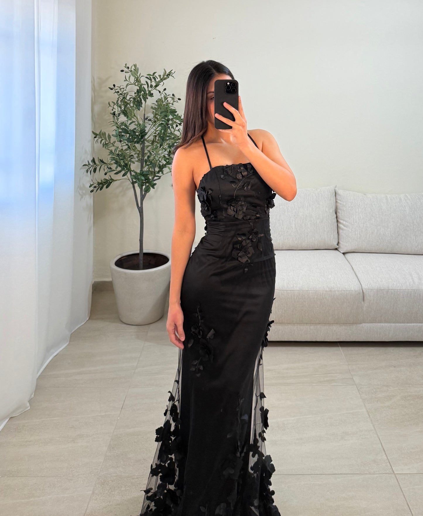 Vestido Isabella Negro