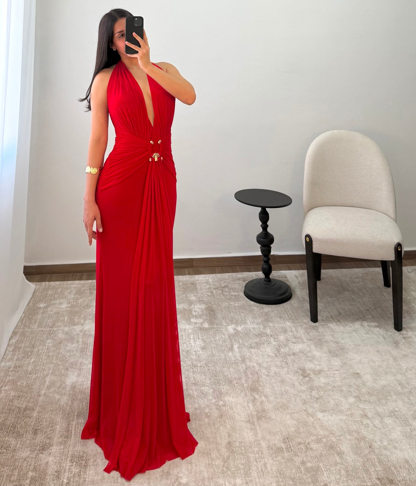 Vestido Felicia Rojo
