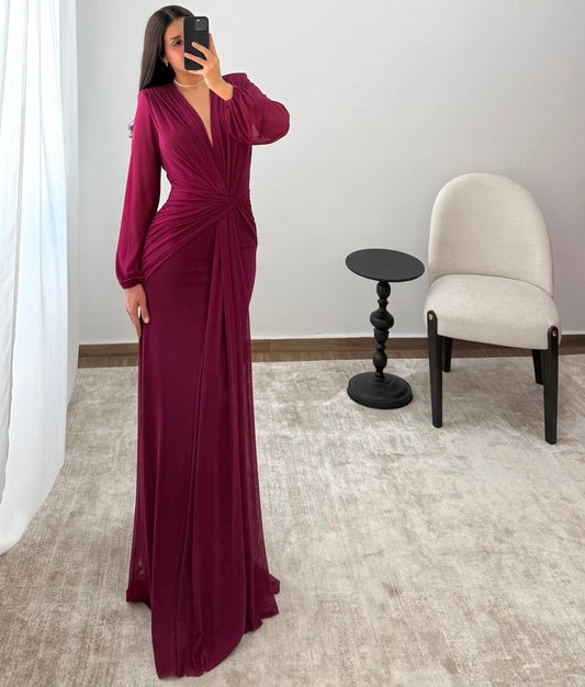 Vestido Pilar Púrpura
