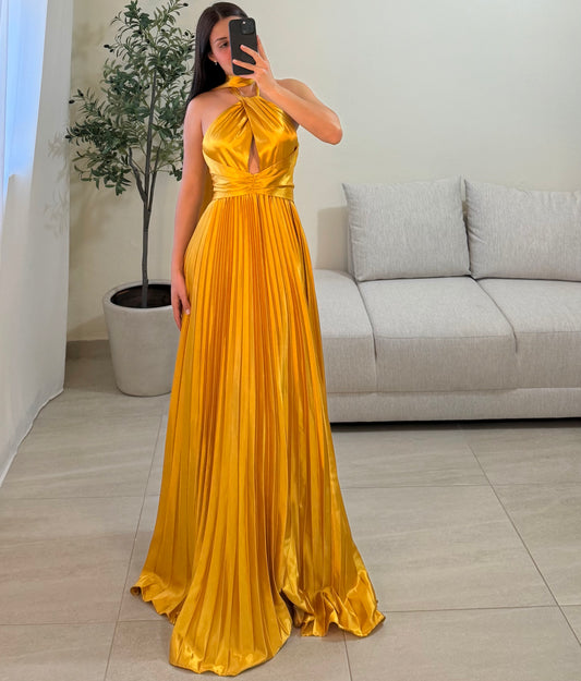 Vestido Elisa Oro