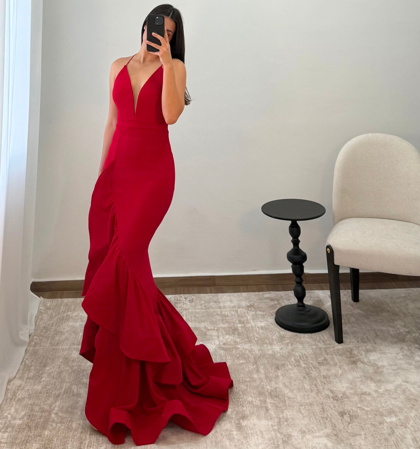 Vestido Flamenco Rojo