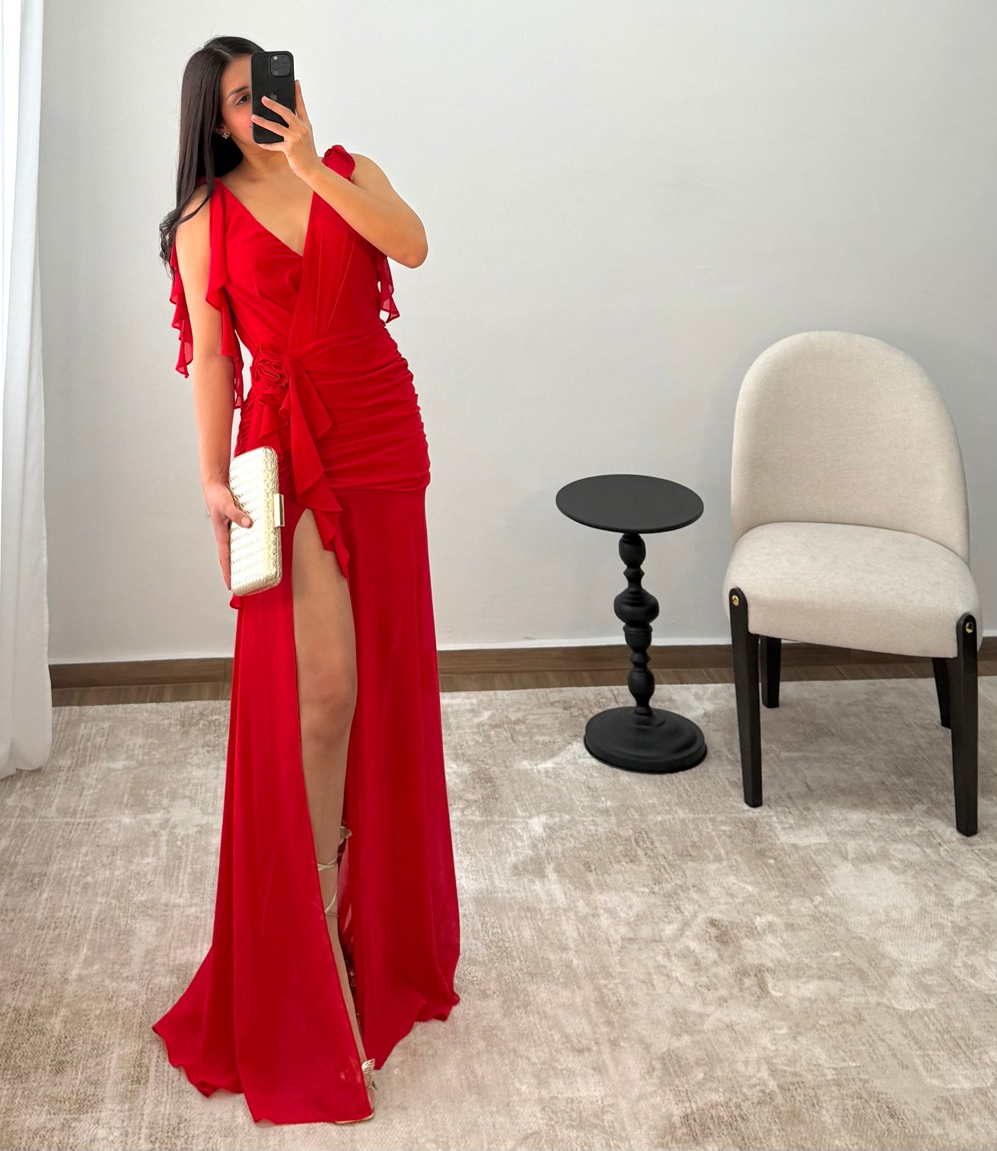 Vestido Maritza Rojo