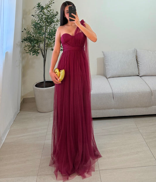 Vestido Elvira Vino