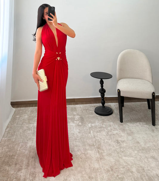 Vestido Felicia Rojo