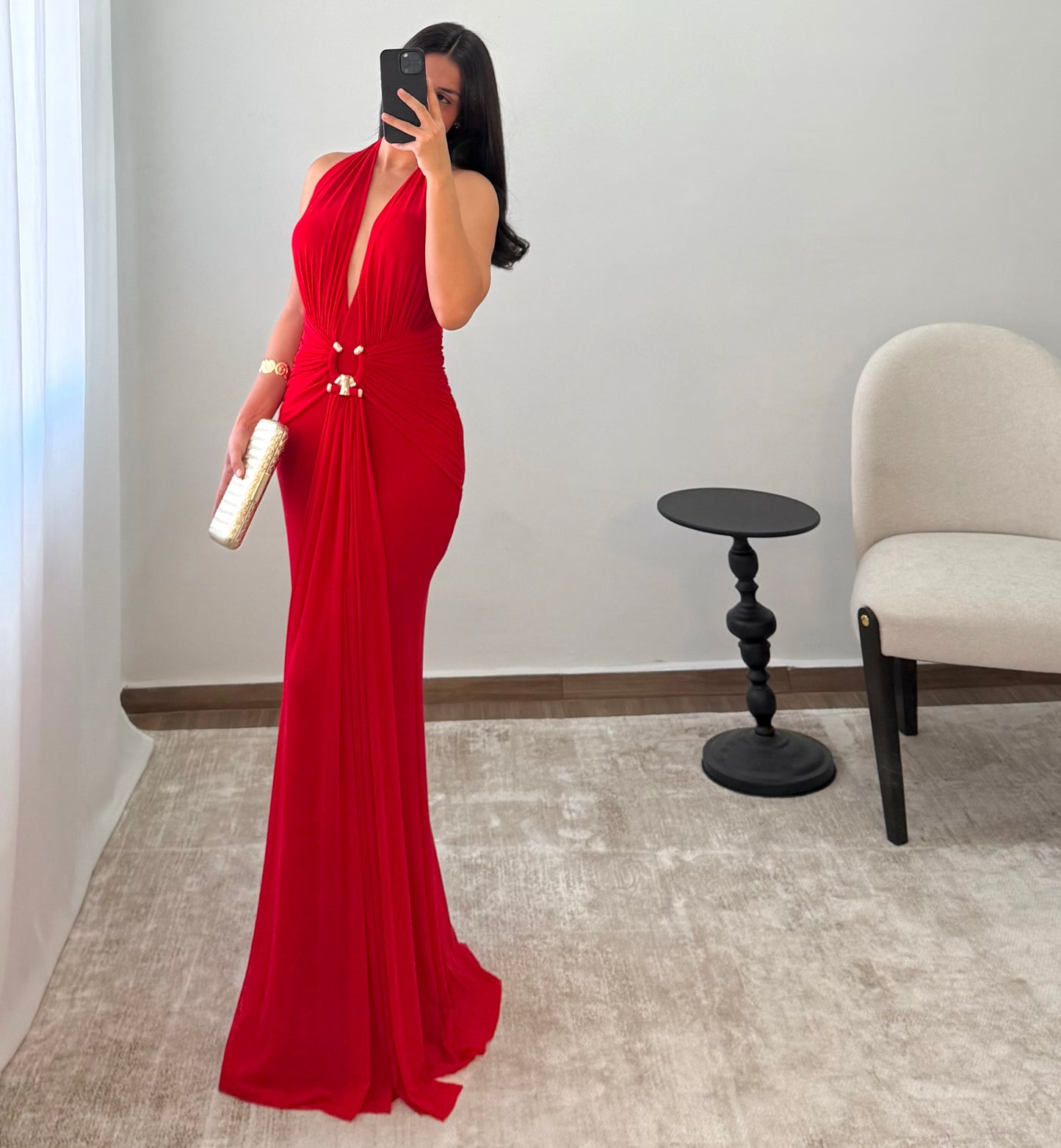 Vestido Felicia Rojo