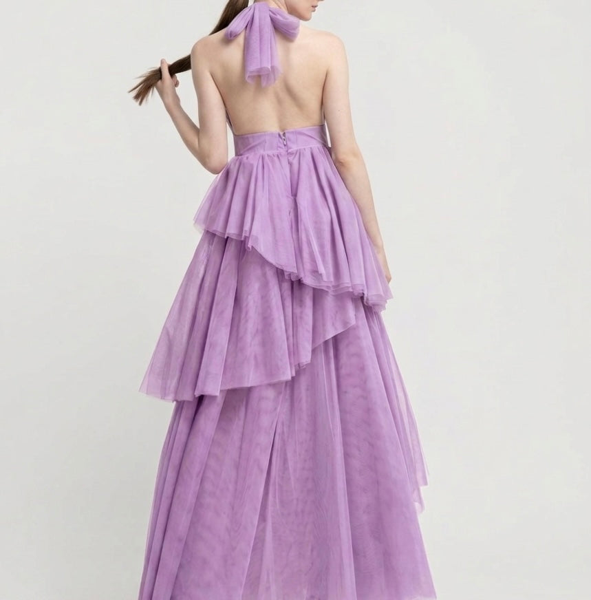Vestido Priscila Lavanda