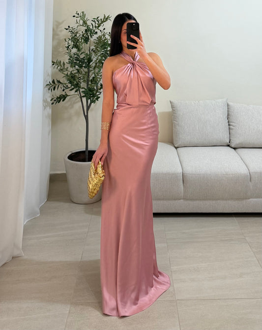 Vestido Singapur Rosa Palo