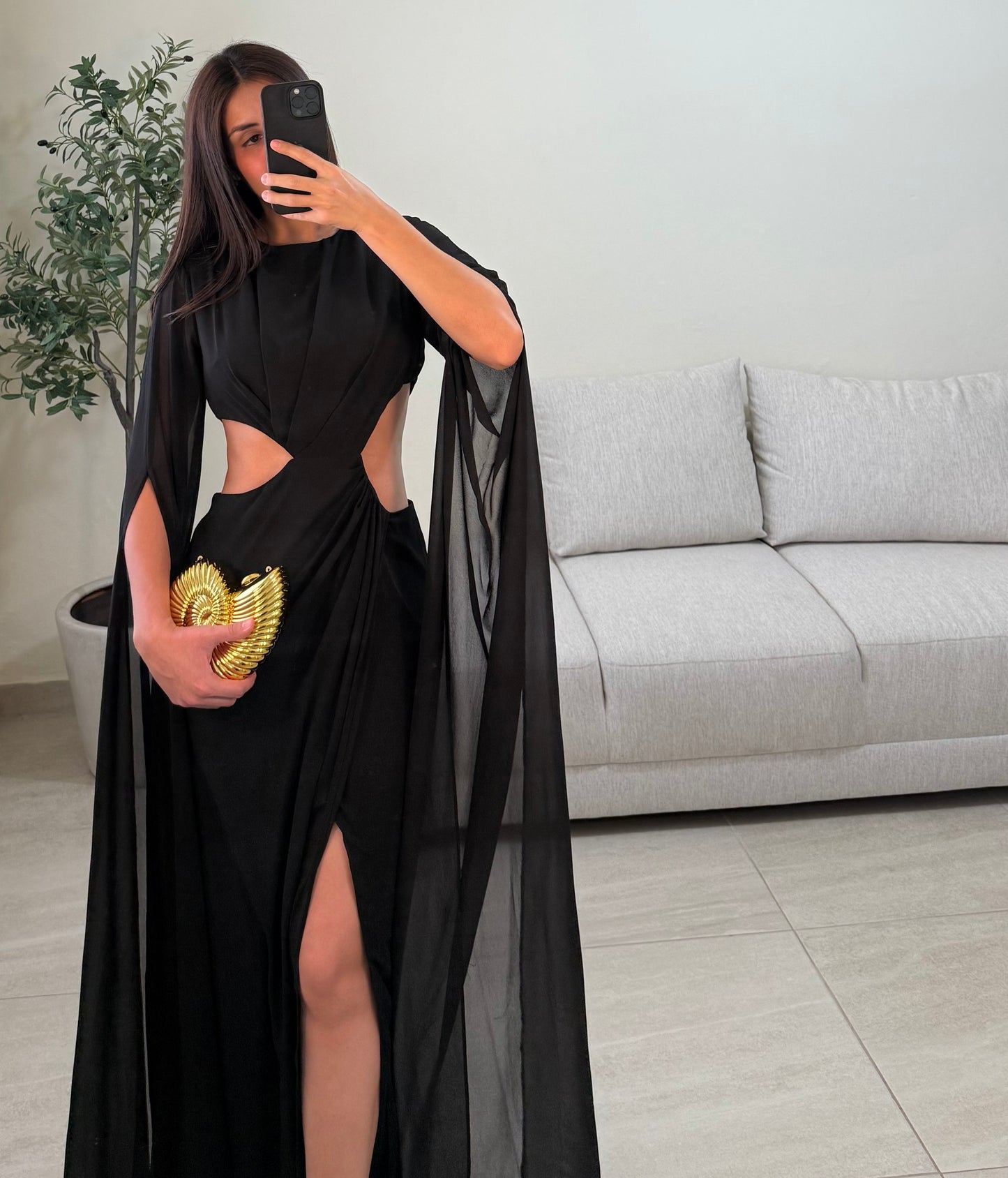 Vestido Isela Negro