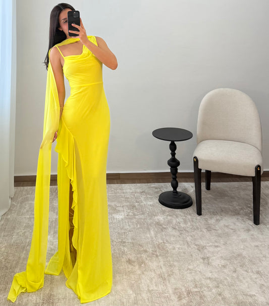 Vestido Sahira Amarillo