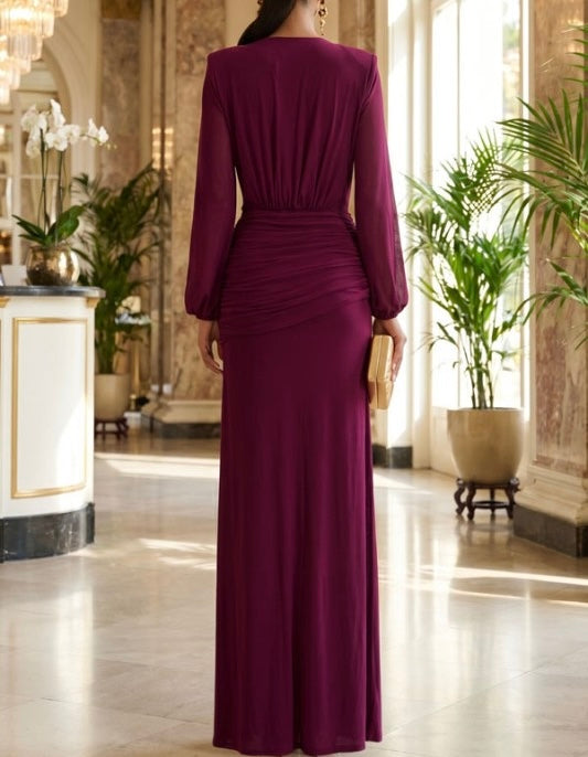 Vestido Pilar Púrpura