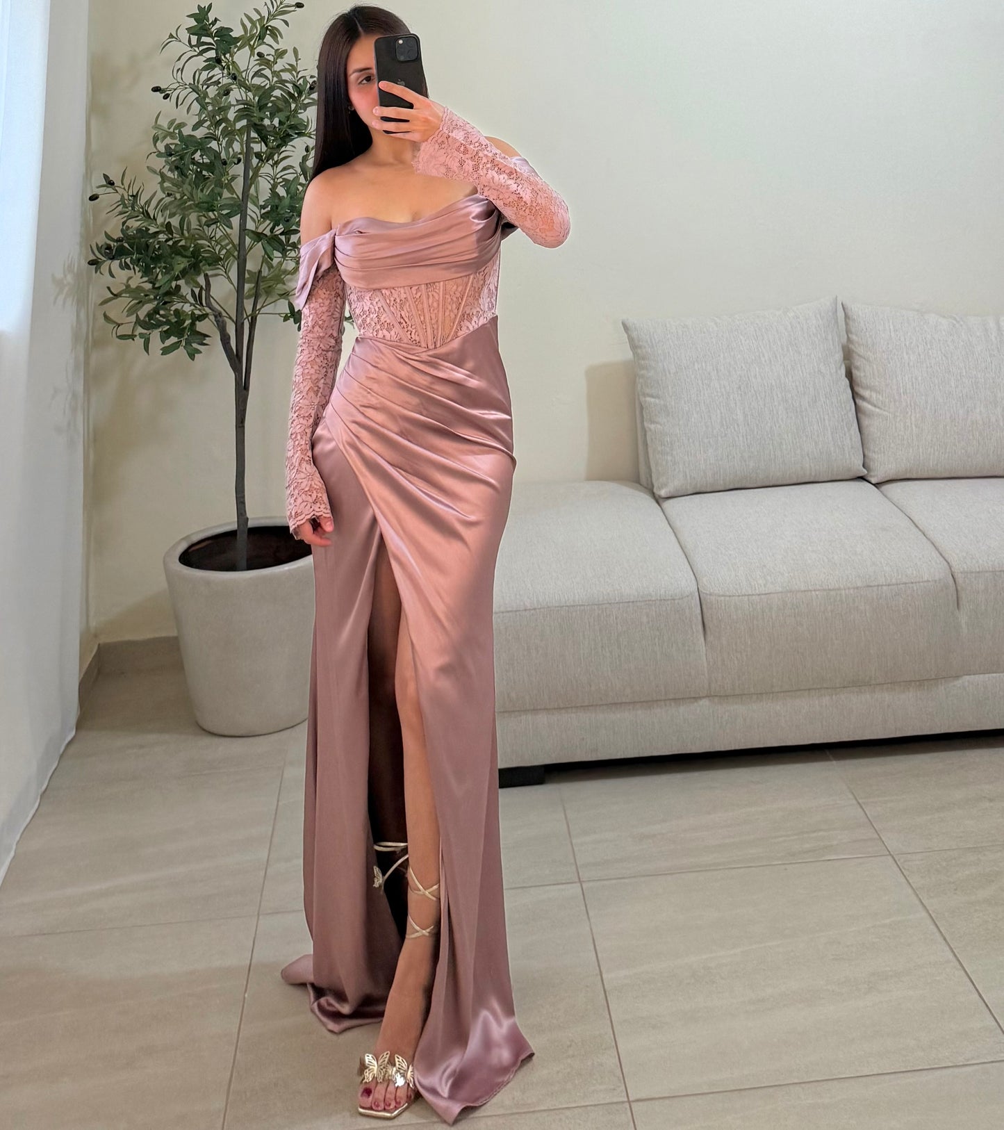 Vestido Ada Mauve