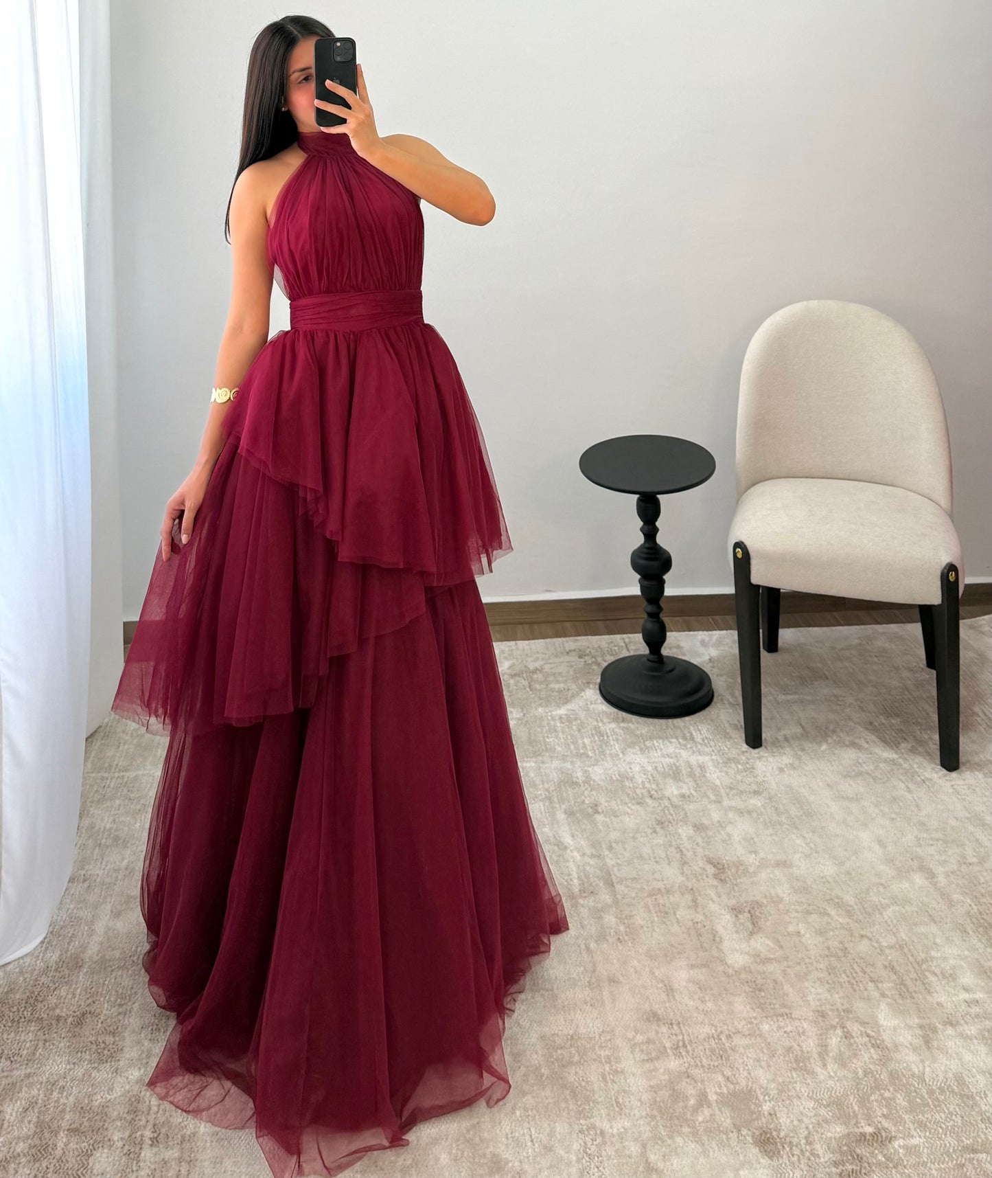 Vestido Priscila Vino