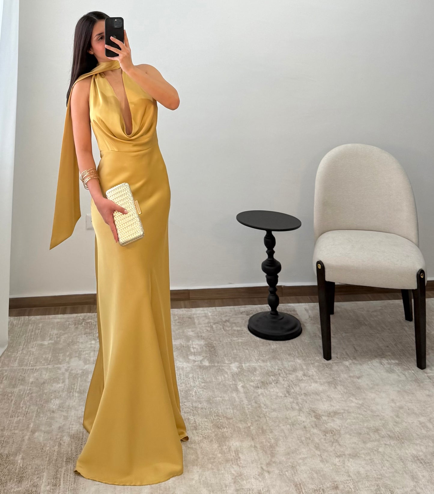 Vestido Catalina Oro